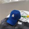 ¡20 colores! Gorra de Béisbol de Algodón Versátil para el Viaje Diario Estilo Coreano para Mujer Color Sólido Parte Superior Suave Gorra Bordada de Moda para Hombre