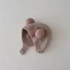 Gorro para Bebé para Otoño e Invierno, Lindo Gorro de Punto para Bebés e Infantes, Gorro Súper Adorable Engrosado que Protege las Orejas, Cálido Gorro sin Cierre para Bebés Pequeños