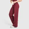 Calças de Yoga Pilates Europeias e Americanas Transfronteiriças Calças de Fitness Nude Calças Esportivas de Alta Qualidade Calças Boca de Sino Roupa Externa Calças de Corrida para Mulheres