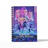 Envio em 48 Horas K-Pop Caçadora de Demônios Girl Group Mercadoria Aluno Caderno A6 Caderno Espiral Anotações