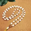 Cuerda para Collar de Cuentas de Jade Hecho a Mano Colgante de Jade Cordón para Colgar en el Cuello para Hombres y Mujeres Cuerda de Cuentas de Vidrio
