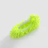 Chinelos Mop de Chenille Preguiçosos para Limpeza de Pisos do Fabricante, Chinelos de Limpeza de Pisos Removíveis e Laváveis, Preço por Peça Única