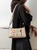 2026 Nuevo Estilo Nacional Bordado Flor Pequeño Bolso Mujeres 2026 Nuevo Retro Versátil Bolso de Hombro Cruzado