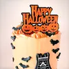 Nueva Decoración de Halloween Feliz Halloween Decoración de Pastel Acrílica Suministros para Fiestas Diseño de Disfraces