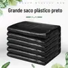Saco de Lixo Grande Preto Espessado Extra Espesso Atacado de Fábrica Higienização de Propriedade de Hotel Fabricante de Saco Plástico Extra Grande para Hotel