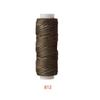 Fabricante de Fio Encerado Redondo Atacado Cordão Encerado 0,65mm 25m Costura à Mão Marroquinaria Linha de Costura Artesanato de Tecelagem DIY