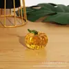 Manualidades Sencillas Estilo Chino Adornos de Cristal para Escritorio Calabaza Fresa Piña Caqui Fruta Baba Mandarina Plato de Frutas