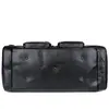Bolsa de viagem de couro PU super grande capacidade, bolsa de viagem de negócios masculina, bolsa coreana portátil de ombro para viagem
