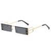 Jamie 3549 Metal Gafas de Sol Retro Europeas y Americanas Marco Pequeño Gafas de Sol Punk para Mujer Marco Cuadrado Pequeño Gafas de Sol Sin Marco