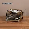 Accesorios Fotográficos de Objetos Antiguos Nostálgicos Retro Modelo de Máquina de Escribir Antigua Adorno Arte de Hierro Decoraciones para Cafetería