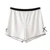 Shorts de Seguridad Transpirables de Seda de Hielo de Cintura Media, Antiexposición, Amigables con la Piel, Versátiles para el Uso Diario, Sensación Fresca, Boxer para Mujer 9724