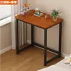 Mesa Pequeña Simple y Minimalista, Escritorio de Computadora para una Persona, Escritorio de Computadora para Escritorio en Casa para Viviendas de Alquiler, Escritorio para Estudiantes de Dormitorio
