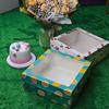 Caja para pastel de chiffon Caja para pastel Caja para pastel de 12 pulgadas con ventana Especial transfronterizo Empaque para pastel de cartón corrugado