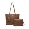 Bolso Tote Simple de Gran Capacidad Estilo Coreano 2025 Primavera Nueva Moda Bolso de Mano para Viaje Bolso de Hombro Tres Piezas Textivo
