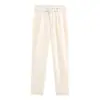 Otoño Nuevo Moda Europea y Americana para Mujer Chaqueta de Traje Ajustada sin Solapa Traje Casual de Pantalón