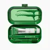 [Tamaño de Viaje] Set de Viaje de Pasta de Dientes y Cepillo de Dientes Baixi Kit de Cuidado Plegable Portátil Esencial para Viajes de Negocios y Viajes