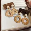 Pendientes trenzados estilo bohemio de aguja de plata para mujer, pendientes de verano, pendientes de estilo étnico retro, diseño con sentido, nicho, venta al por mayor