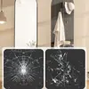 Guarda-Roupa Influenciador de Corpo Inteiro Móvel Estilo Francês para Quarto com Prateleira de Armazenamento, Espelho de Rouparia Giratório Multifuncional de Chão