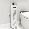 Estante de Almacenamiento para Huecos de Baño Transfronterizo Gabinete de Almacenamiento de Gran Capacidad Gabinete de Almacenamiento Multicapa para Baño Estante Multifuncional