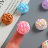 Simulación de helado semicírculo bola de nieve diy crema gel pinza para el cabello material bolsa para funda de teléfono móvil accesorios de resina para joyería