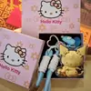 Bolsa de Teléfono Colgante de Dibujos Animados Lindos Kuromi Kt Hello Kitty Oro Puro 999 Nuevo para Regalo del Día de San Valentín