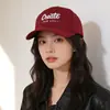 Gorra de Béisbol Bordada con Letras Estilo Retro para Mujer, Sombrero de Sol de Marca de Moda para Primavera y Verano para Uso al Aire Libre, Unisex