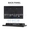 Pantalla de Coche de 10 pulgadas 7 pulgadas Vga/Hdmi/Bnc Imagen de Reversa Computadora Pantalla de Monitoreo de Camión de Alta Definición Navegación