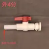Fio para Torre de Água, Conexão para Torre de Água, Acessórios para Balde, Acessórios para Balde de Plástico, Conexão para Tanque de Água ABS, Válvula para Tanque de Peixe de Lona