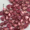 Contas Tchecas contas mistas 100 peças/contas de vidro diy8x7MM acessórios grampo de cabelo bordado pétala de rosa colar decorativo