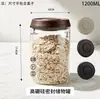 Frascos de Vidrio de Borosilicato de Alta Calidad al por Mayor para Cocina del Hogar, Frascos Herméticos para Almacenamiento de Alimentos, Frascos de Grado Alimenticio para Almacenamiento de Granos de Té y Café