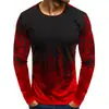 Sudadera Casual de Manga Larga con Estampado Camuflaje 3D para Hombre, Nueva Colección Europea y Americana Transfronteriza Primavera y Otoño, Directo de Fábrica