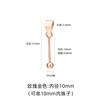 Pingente de Prata de Lei S925 Suporte Vazio Rosca Parafuso Cristal Pérola Contas à Mão DIY Pingente de Joias Acessórios de Prata