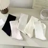 Calcetines de algodón peinado para mujer, cómodos, transpirables, combinan con todo, para primavera y verano, finos, color liso, boca ancha, rombos, hasta la pantorrilla, sin costuras, calcetines para mujer al por mayor