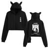 Comercio Exterior Nuevo Hechizo Regreso a la Guerra Jujutsu Kaisen Sudadera con Capucha Orejas de Gato Sudadera con Capucha Sudadera con Capucha Mujer