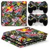 Adesivo para Console de Jogo Ps4 Pro Adesivo Sticker Bomb Adesivo Personalizado Filme Fosco Filme para Controle Proteção