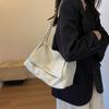 Popular Bolso de Hombro Retro de Gran Capacidad para Mujer Bolso de Hombro Cruzado con Cadena Nueva Moda Simple