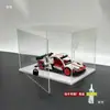 Caja de Exhibición de Acrílico con Puerta con Cerradura, Caja de Almacenamiento a Prueba de Polvo para Figuras de Modelos, Cajas Sorpresa, Bloques de Construcción y Vitrina para Muñecas