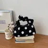 Transfronterizo 2026 Nuevo Modelo Portátil Retro Casual Moda Diaria Lunares Cruzado Hombro Único Gran Capacidad Viaje Bolso Dumpling