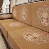 [Personalizado] Cojines de Sofá Gruesos de Estilo Chino Nuevo Hechos a Medida Profesionalmente, Cojines de Respaldo de Alta Gama y Cojines para Muebles Tradicionales de Caoba Roja