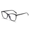 Lindas Gafas con Bloqueo de Luz Azul en Colores Rosa y Gris con Diseño Personalizado, Patillas con Pin, Gafas Retro Sin Graduación al por Mayor