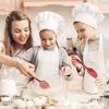 Espátula de silicona, herramienta para hornear, espátula para pasteles, espátula de silicona de grado alimenticio para crema de repostería de cocina.