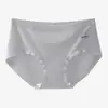 Ropa interior antibacterial para mujer de seda de morera grado 10A, cintura media, transpirable, ropa interior Lenzing Modal ultra fina clase A de 60 hilos