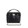 Bolso de mano con cierre de broche esmerilado transfronterizo, bolso tote para mujer acolchado con diamantes de lujo ligero, bolso de hombro con cadena vintage de alta gama