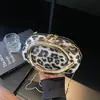 Bolso de Hombro Versátil con Cadena para Mujer, Estampado de Leopardo, Diseño Único, Moderno y de Alta Gama, para Viajes Diarios Otoño/Invierno 2025
