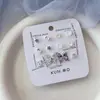 Novos Brincos de Borboleta em Prata 925 para Meninas 2025, Brincos da Moda e Simples em Formato de Estrela Ins, Brincos Elegantes Personalizados de Nicho