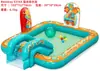 Intex Piscina Deslizador Inflable de Entretenimiento para Exteriores de Verano Dibujos Animados Diversión Chorro de Agua Piscina Familiar para Nadar Piscina de Juegos Acuáticos para Niños