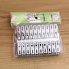 20 PCs aço inoxidável 4,5 cm sem pregos 1 cm clipe de boca plana clipe de secagem clipe de colcha clipe de rack de secagem clipe de colcha clipe