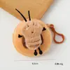 Bolsita de Dinero Linda de Dibujos Animados, Colgante Portátil para Mochila de Estudiante, Bolsa de Almacenamiento de Monedas de Muñeco de Peluche, Pequeño Regalo