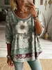 Moda Feminina Europeia e Americana 2026 Estilo Transfronteiriço: Top Vintage Patchwork de Renda com Gola Redonda, Único, Estiloso e Casual para o Verão