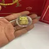 Adesivo de Celular Shuibeicai Ouro 999 Ouro Puro Princesa Por Favor Enriqueça Gato da Sorte Folha de Ouro Puro Venda Direta da Fábrica